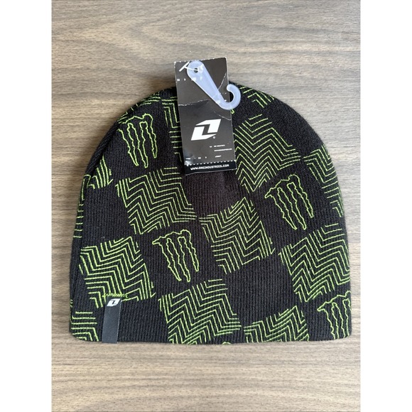 Y2K Monster Energy Beanie Hat - Picture 1 of 9